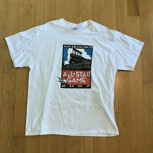 2007 SF allstar game t shirt